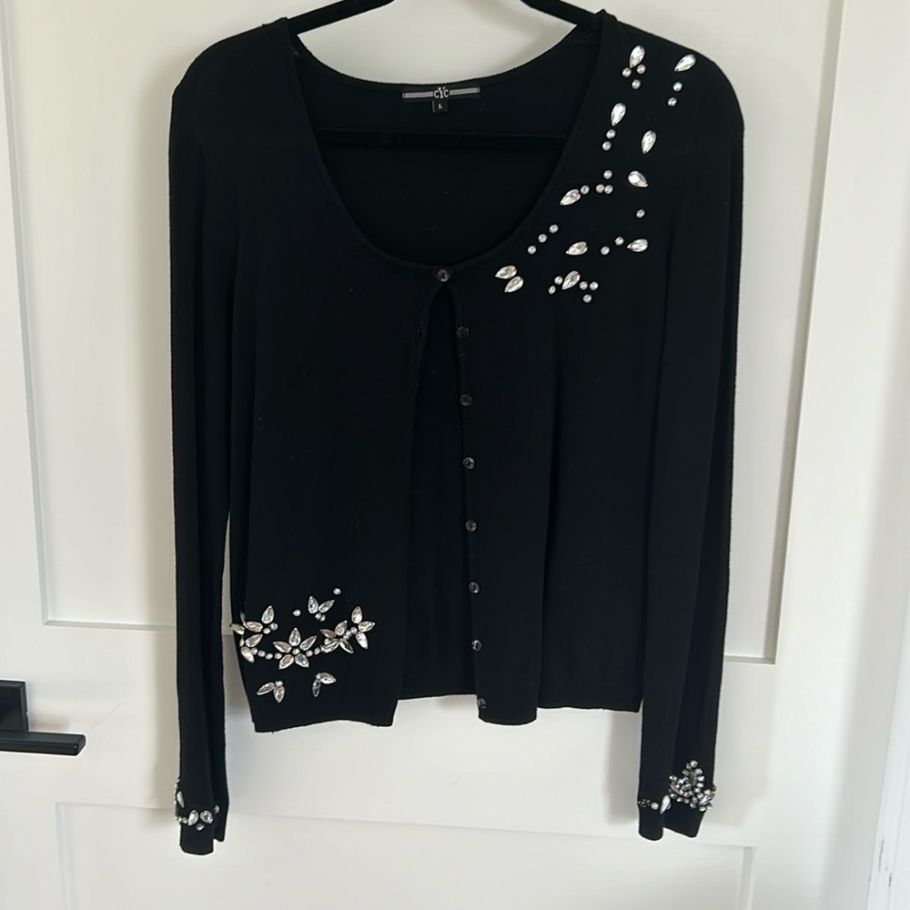 CYC Black embellished cardigan